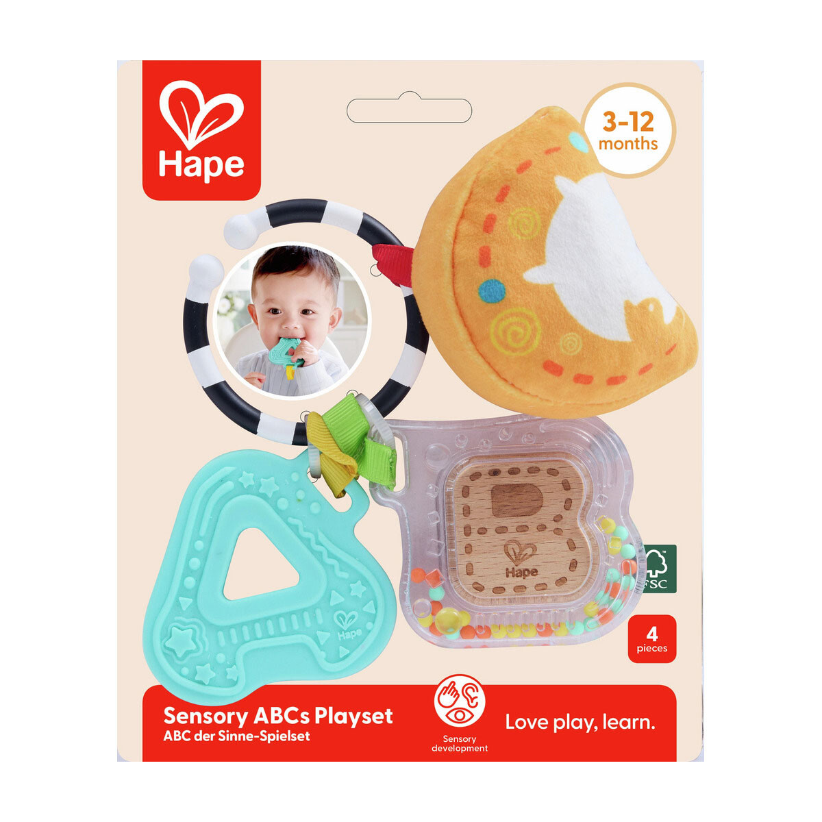 Mordillo juego Sensorial ABC Hape 