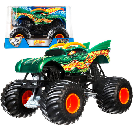 Vehículos Monster Jam A Escala 1:24 Coleccionables DRAGON