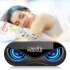 Reloj Parlante Despertador Radio Luminoso Recargable Alarma Color Variante Negro