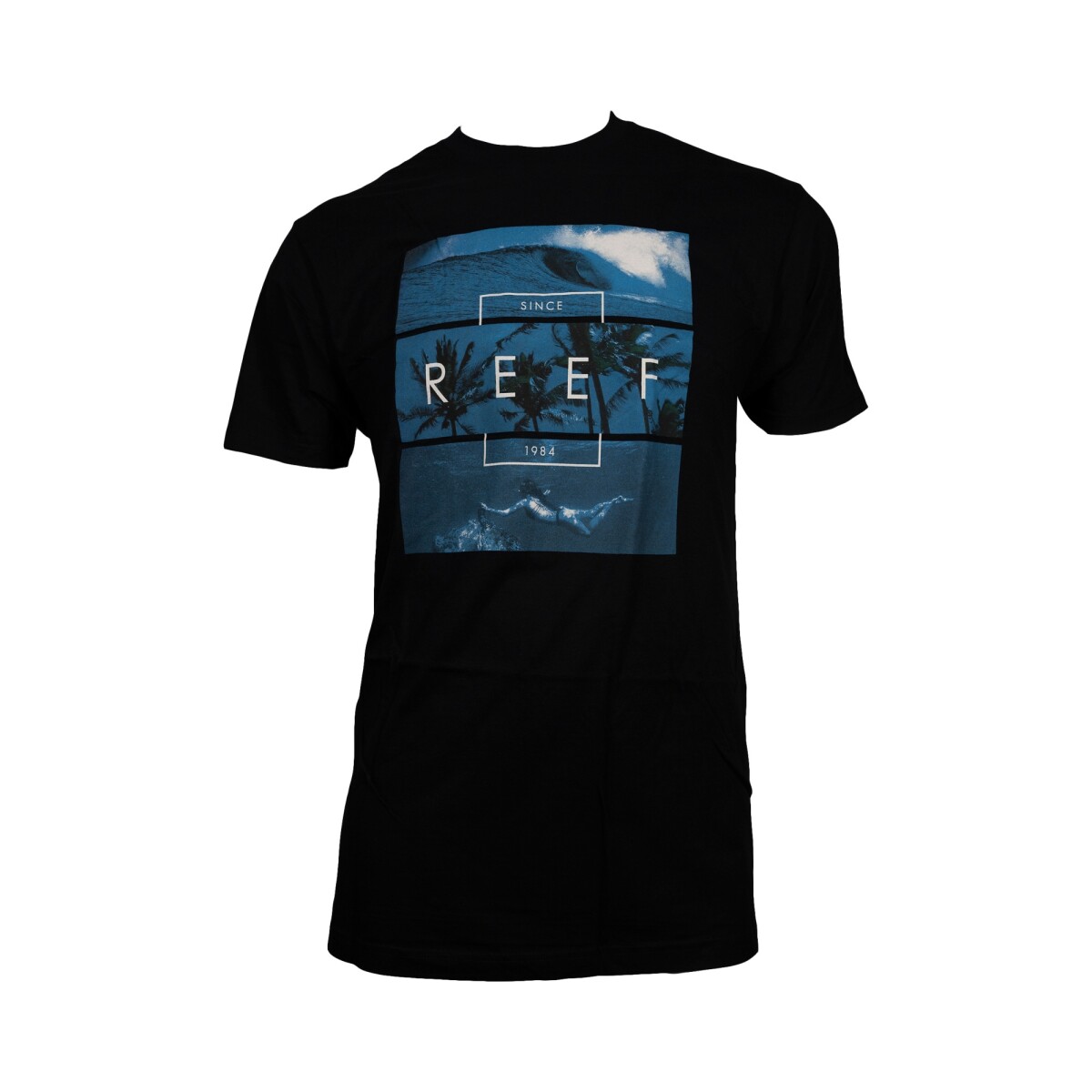 Remera Reef 0A2YDYBLA - BLACK/BLACK 