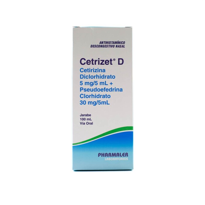 CETRIZET D JBE. FR. X 100 ML. única