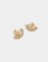 Aros Pasantes Con strass Aros Con Strass - Dorado