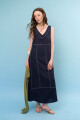 VESTIDO LINO VIVI AZUL