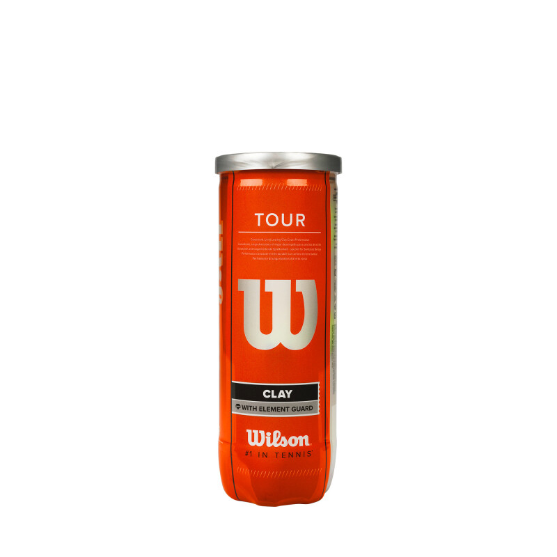 Tubo pelota Tour Clay Unisex Amarillo