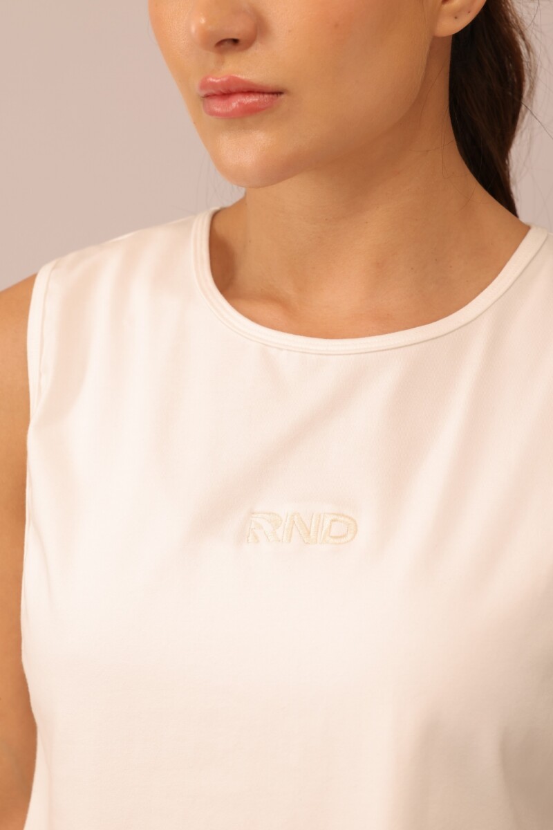 Musculosa de Algodón. Natural.