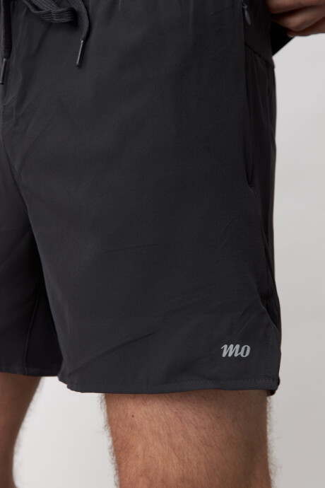 Short deportivo con calza Gris