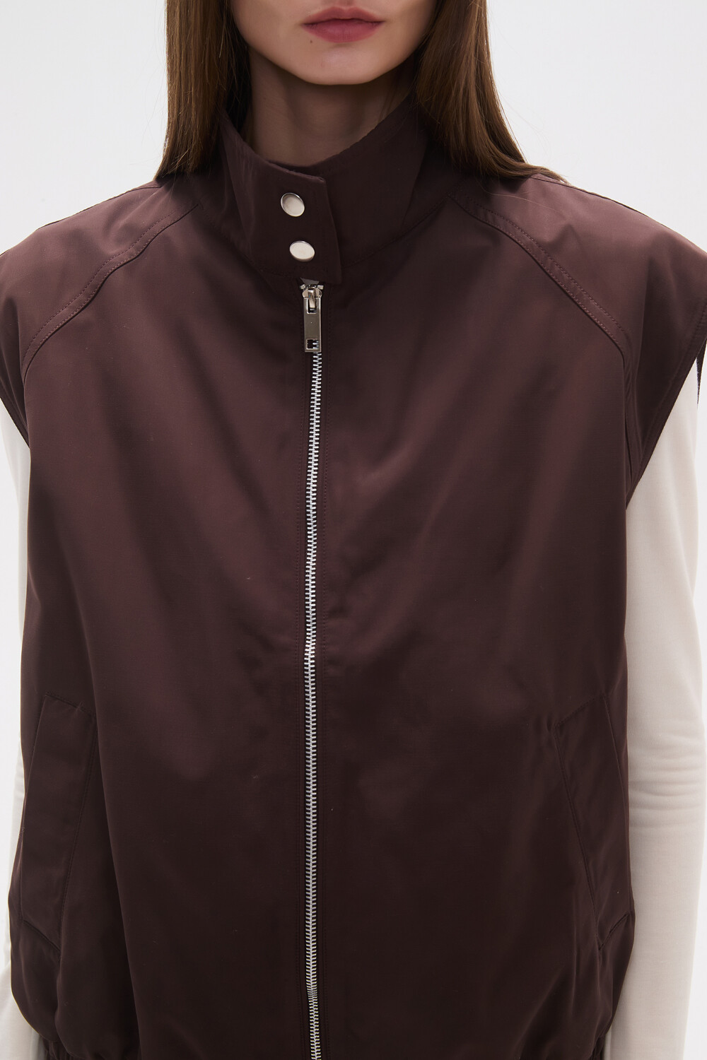 Chaleco Thara Chocolate