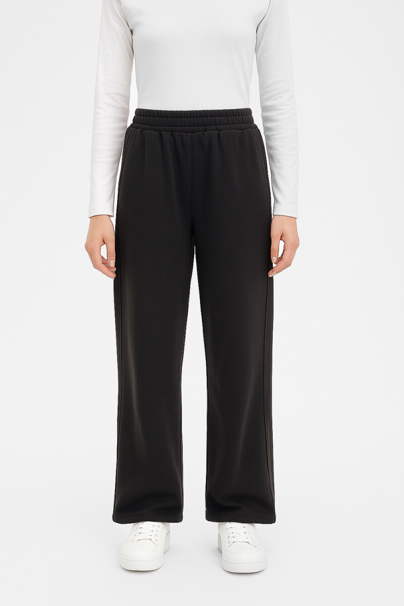 Pantalon Deportivo Listo - Negro 