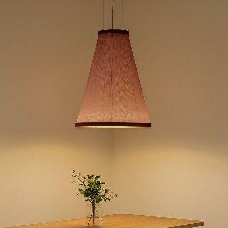 LUMINARIA DE TECHO CANNELE CONE BORDEAUX - Medium