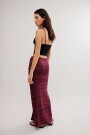 FALDA MAXI PEAK SHOW Rojo