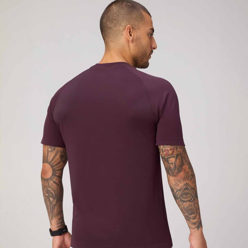 Polo The Training Day Tee Hombre Oxblood