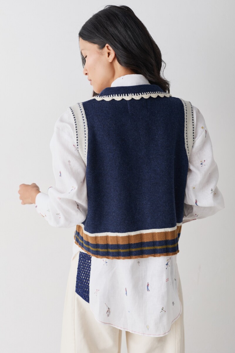 PRE VENTA CHALECO CUTIE Azul