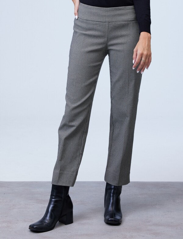 Pantalon Gales NEGRO/BEIGE