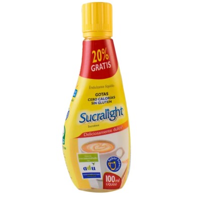 Sucralight Líquido 100 Ml. Sucralight Líquido 100 Ml.