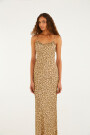 VESTIDO LARGO Leopardo