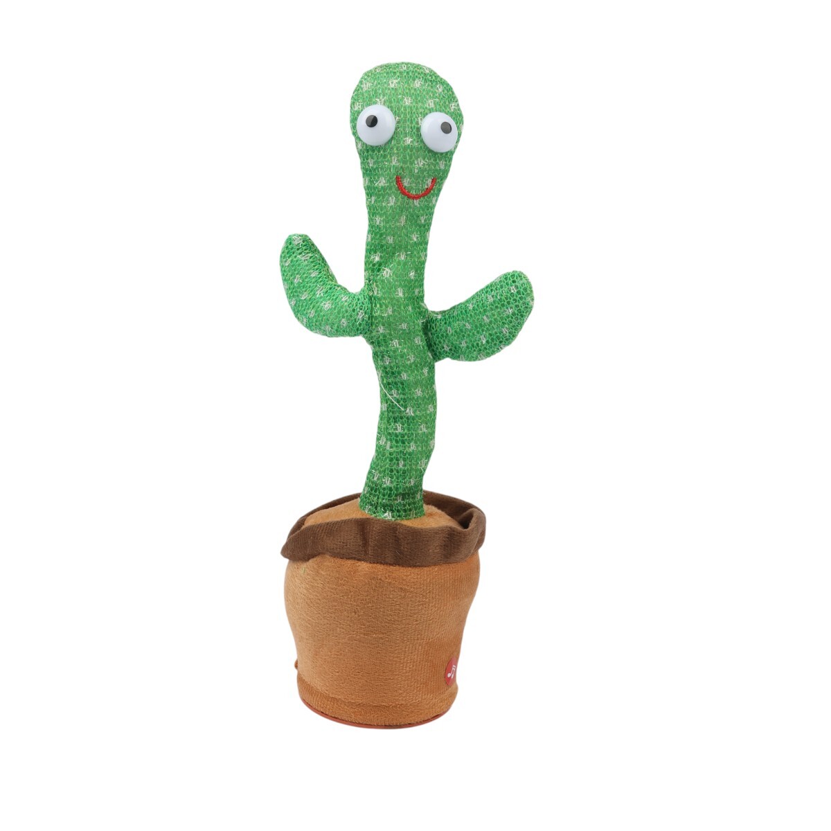 Juguete Cactus bailarin de peluche imita voz 35cm 