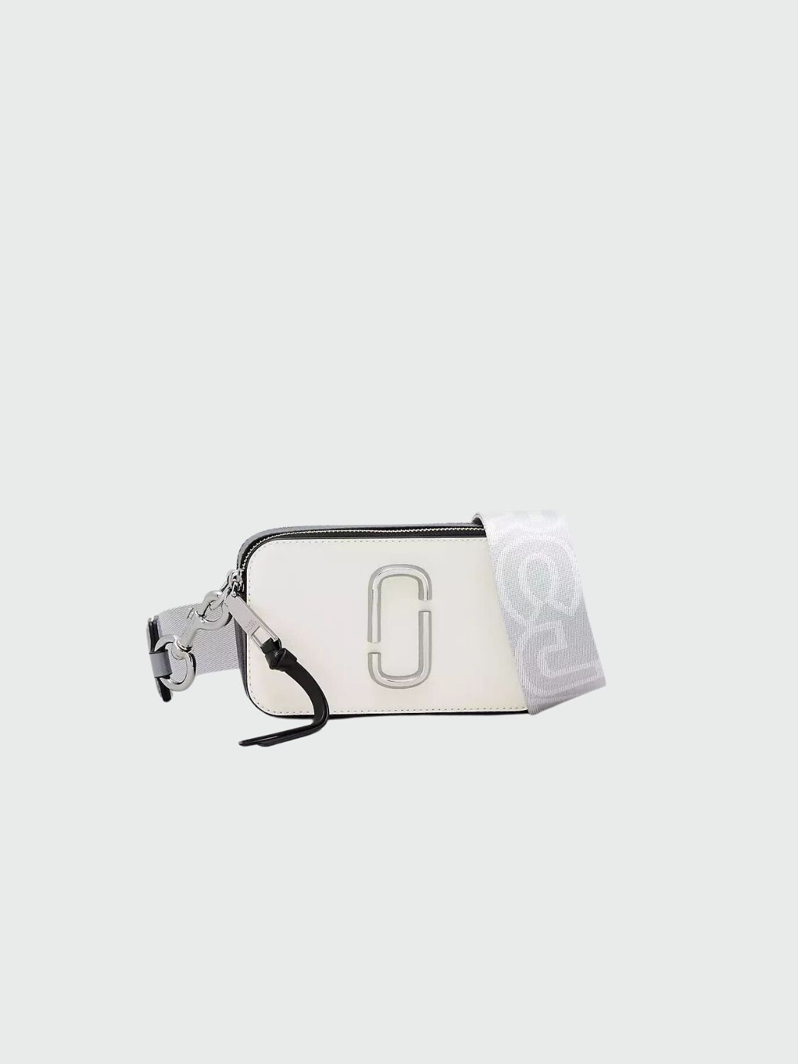 Marc Jacobs - The Snapshot de cuero Blanco