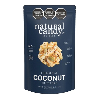 Natural Candy Original Coconut 100G Bite Original Coconut 100g