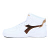 Diadora Calzado Lifestyle RAPTOR MID CRYSTAL WN Blanco-Castaño