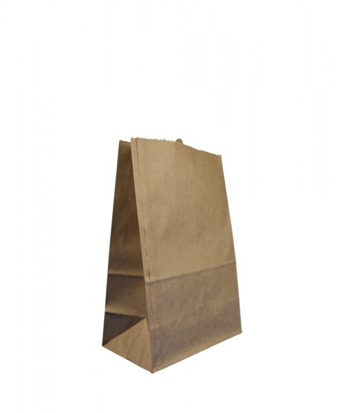 Bolsa sin asa 22x13x35 cm. kraft MADERA