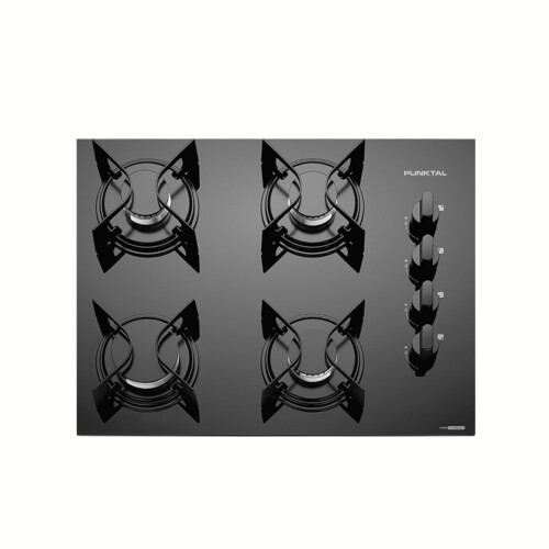 Anafe de Empotrar Vidrio Negro - Modelo PK- AG 848 - Punktal Anafe de Empotrar Vidrio Negro - Modelo PK- AG 848 - Punktal
