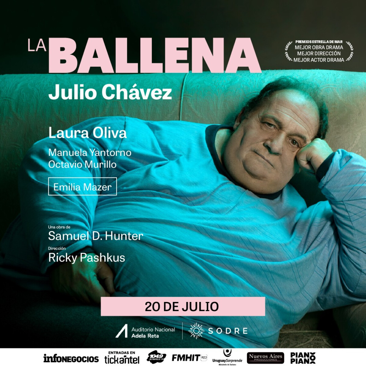 LA BALLENA Teatro Sodre - Platea Baja 