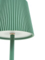 Lampara De Mesa Aurora Azul