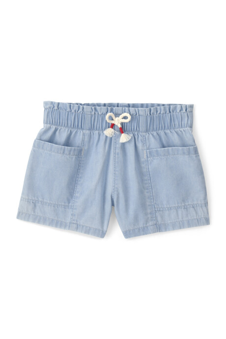 Short de chambray, con bolsillos Short de chambray, con bolsillos