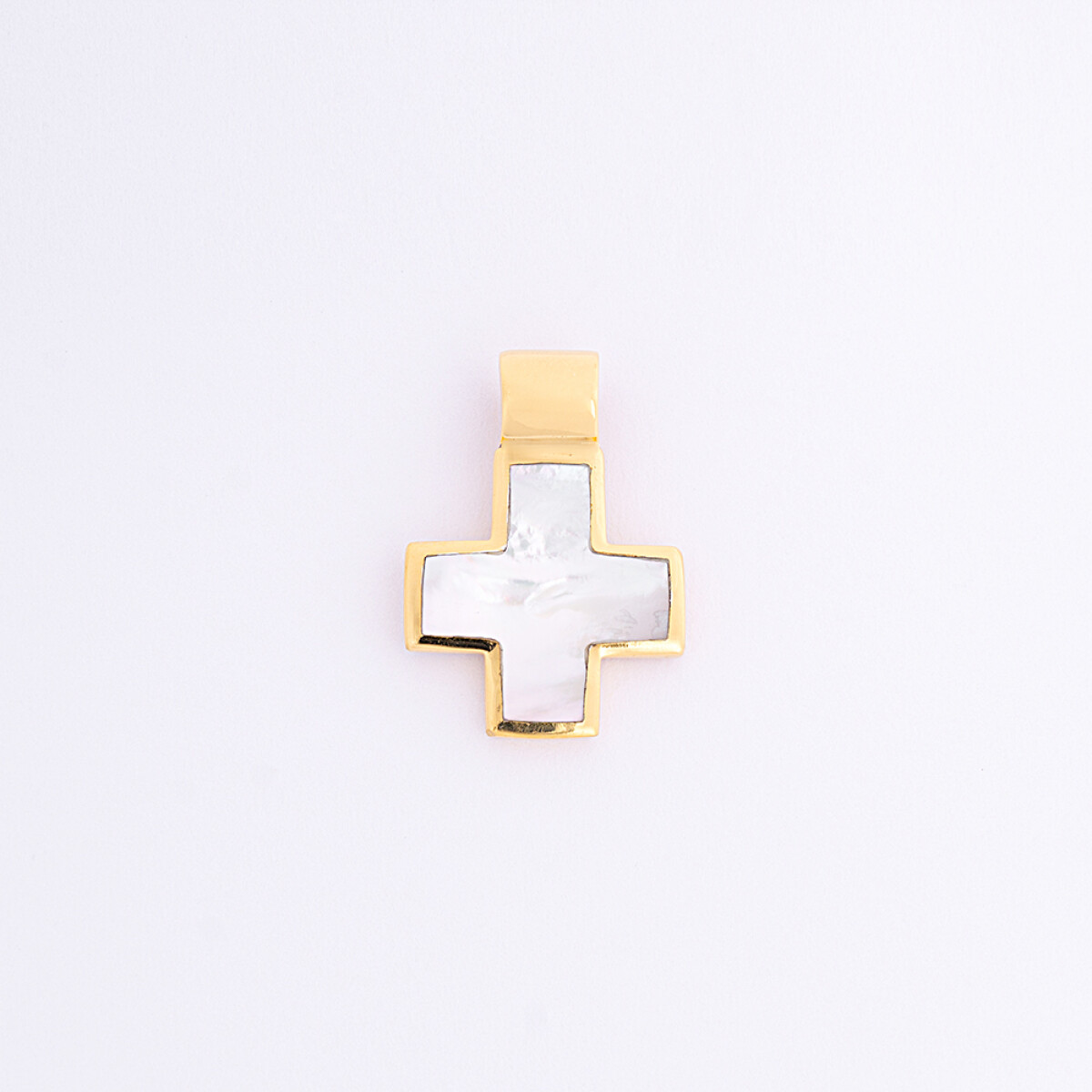Cruz del Equilibrio Gold - Plata y Baño de Oro 