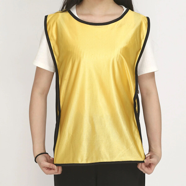 Chaleco Entrenamiento Deportes Futbol Adultos Unisex Fitness Variante Color Amarillo