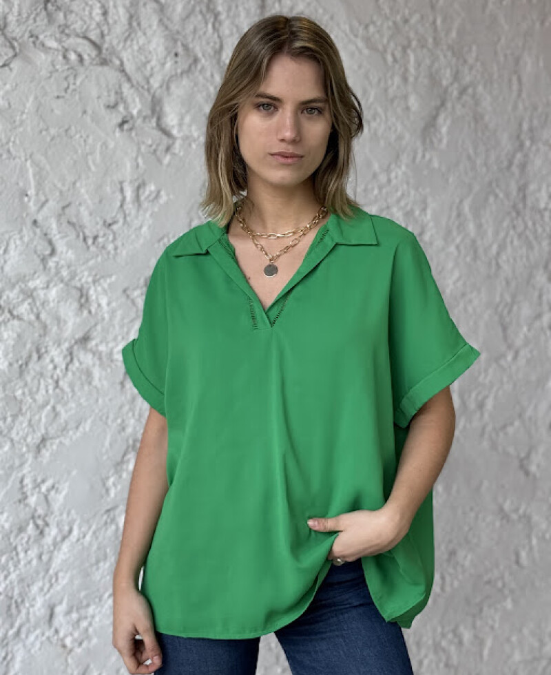 Blusa Nina verde