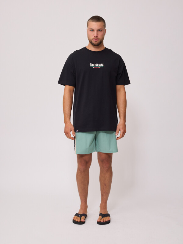 T-SHIRT EXAVI RUSTY Negro