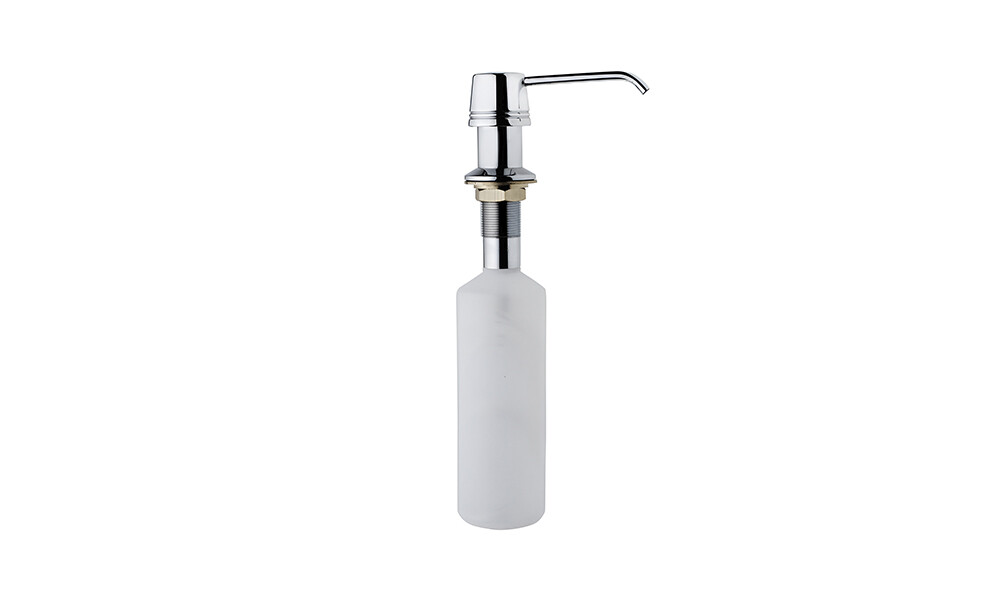 Dispensador de jabón cromo brillo Dispensador De Jabón Cromo Brillo