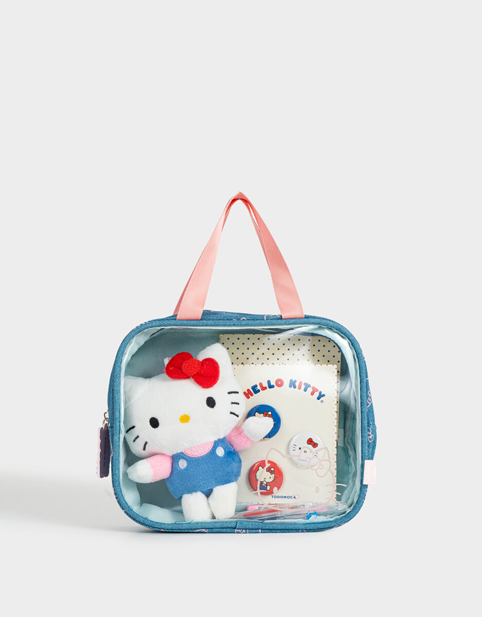 Set De Librería En Cartera "hello Kitty" 