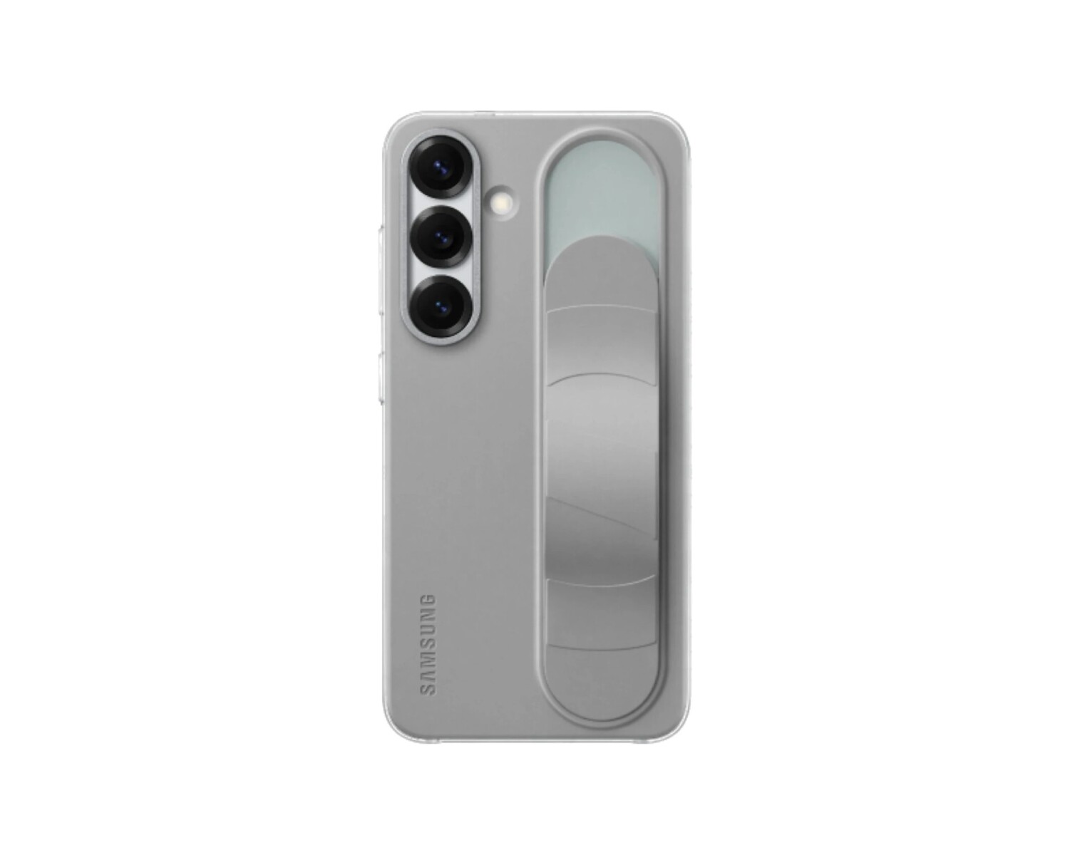 Funda Samsung Standing Grip Case con Soporte para Galaxy S25 - Grey 