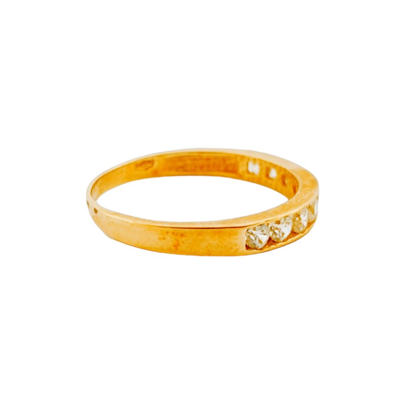Anillo-Oro bajo-Piedra zirconia-AN8013 conpiedra