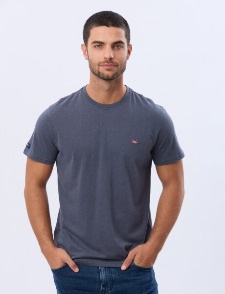 REMERA BÁSICA DE ALGODÓN Denim
