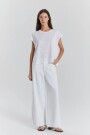 LOOSE BOOTCUT KEOPS Off White