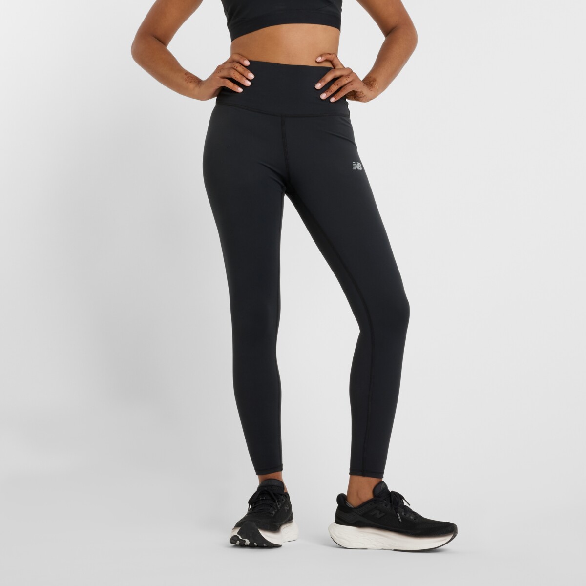Calza New Balance de Dama- Harmony High Rise 25"-WP51112BK - BLACK 