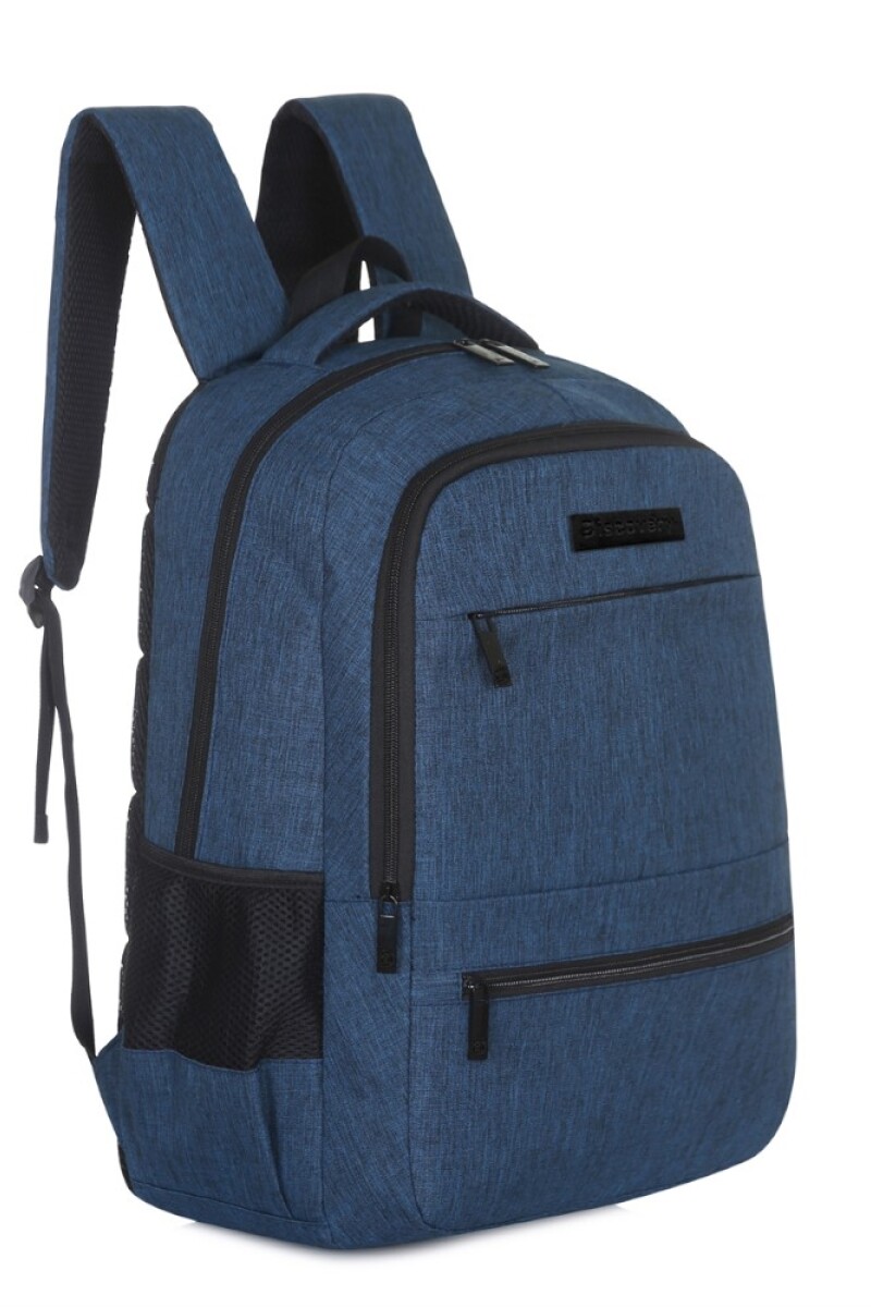 Mochila Clásica - Discovery Azul