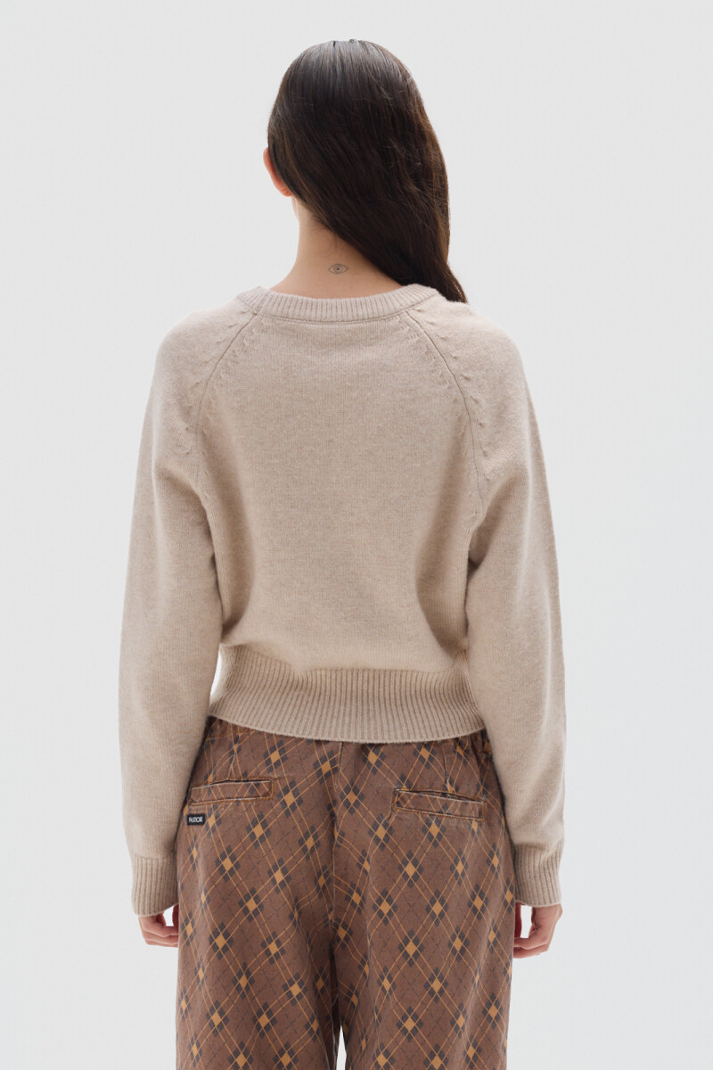 Jean Parachute Print Brown