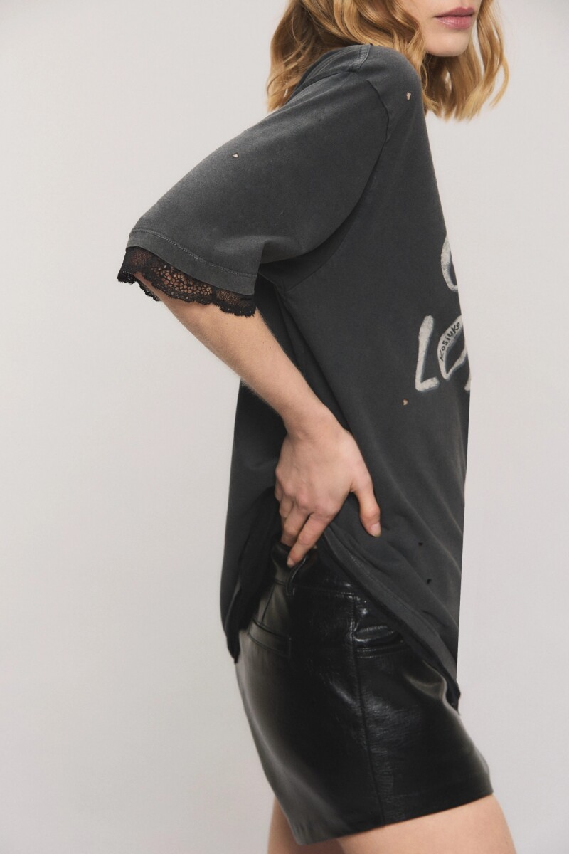 REMERA GYPSY LOVER Gris