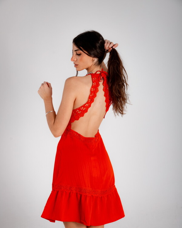 Vestido Amanda rojo