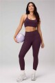 Top Principal Low Impact Bra Mujer Oxblood/Mushroom Mauve