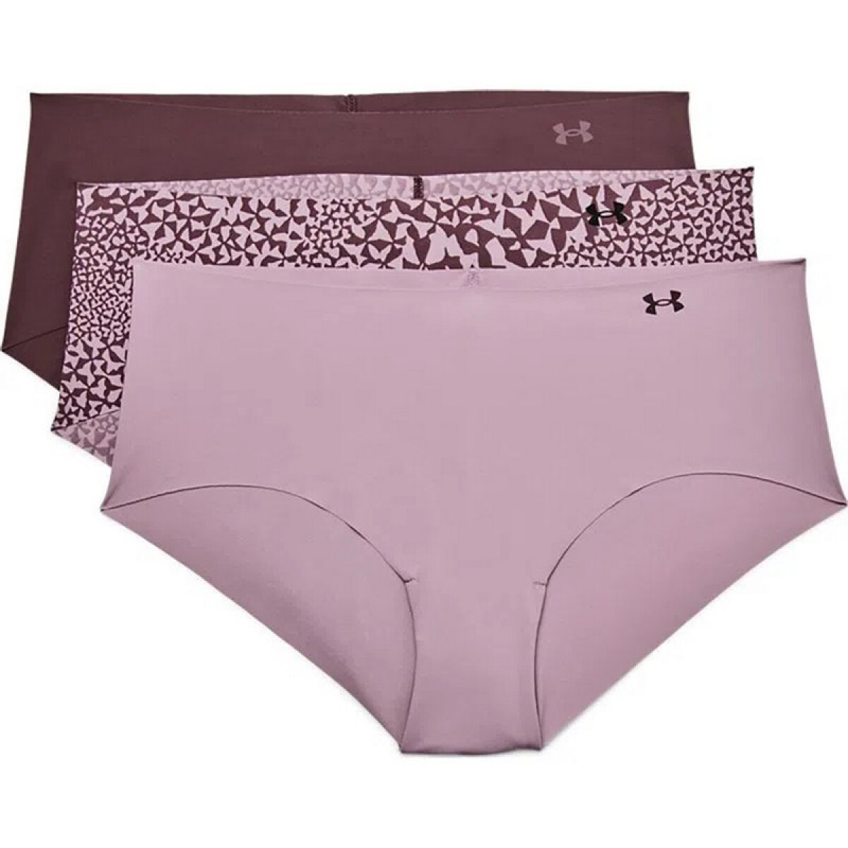 Bombacha Under Armour Hipster Pack 3 - Rosa 