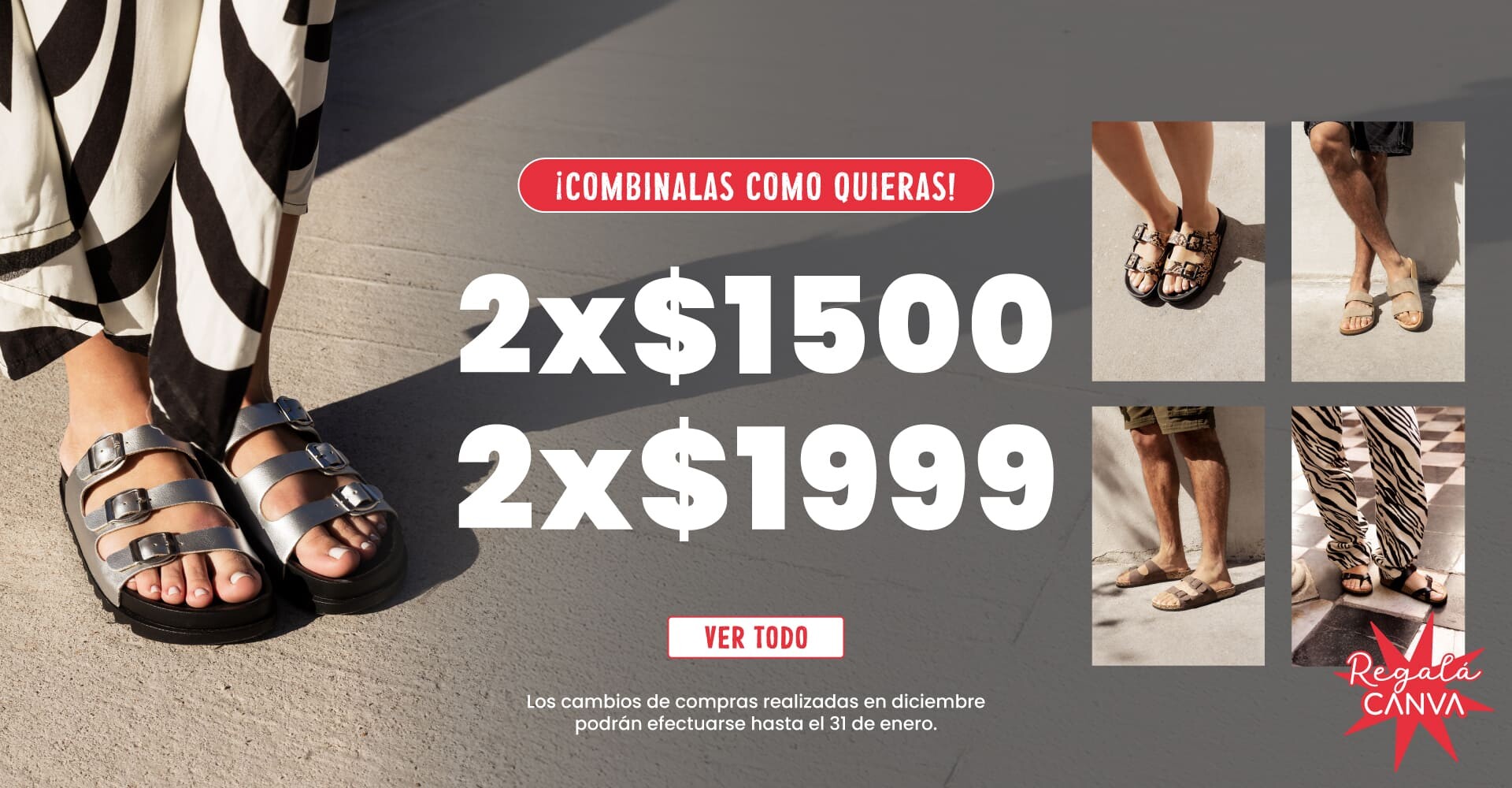 PROMOS SANDALIAS