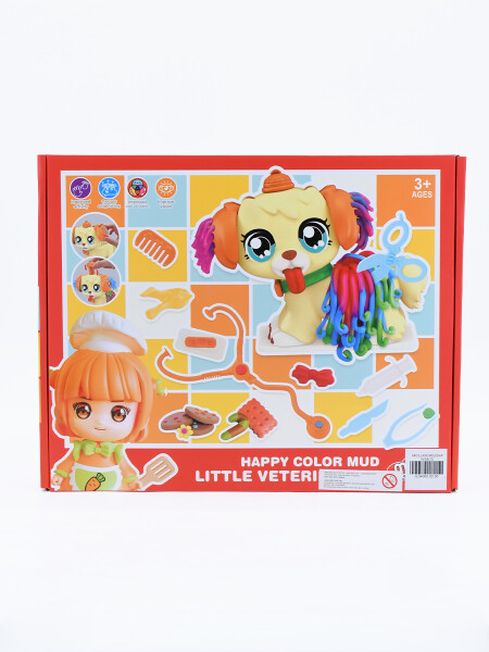 ARCILLA DE MOLDEAR PERRITO BLANCO