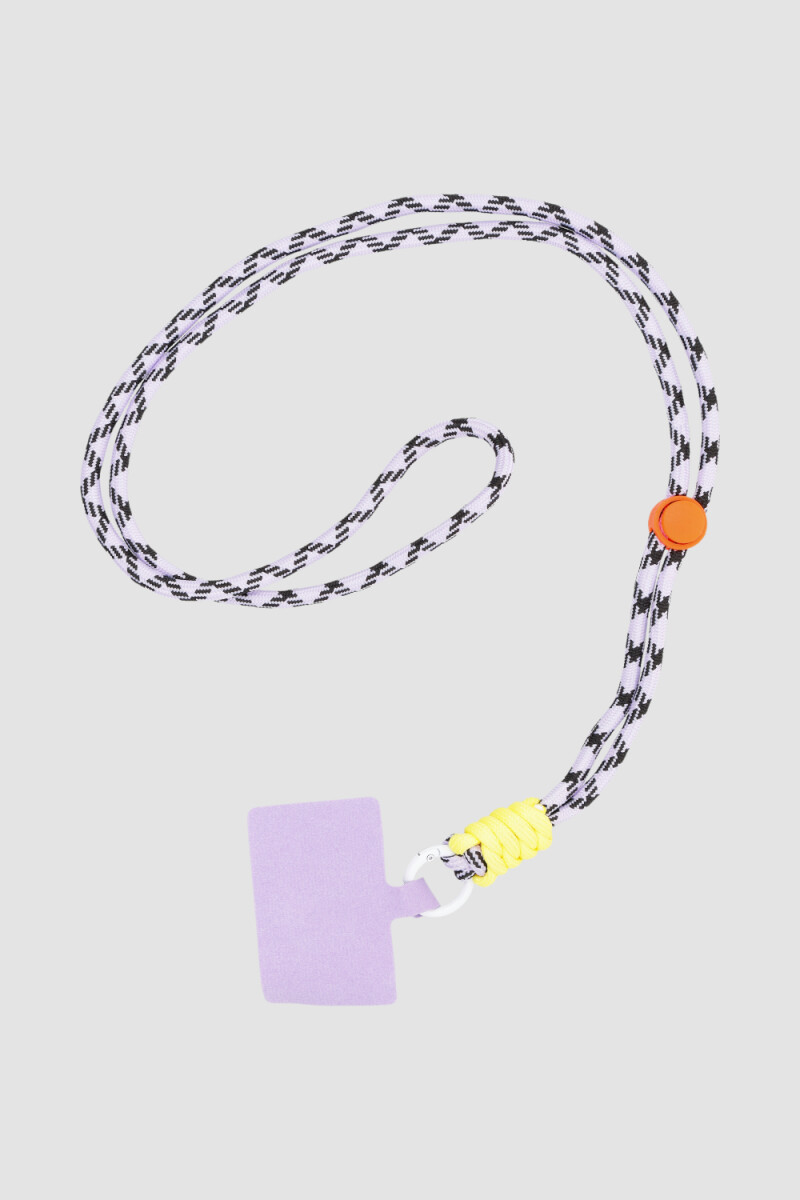 Correa para celular multi Lila