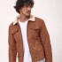 Campera Suede Marrón claro