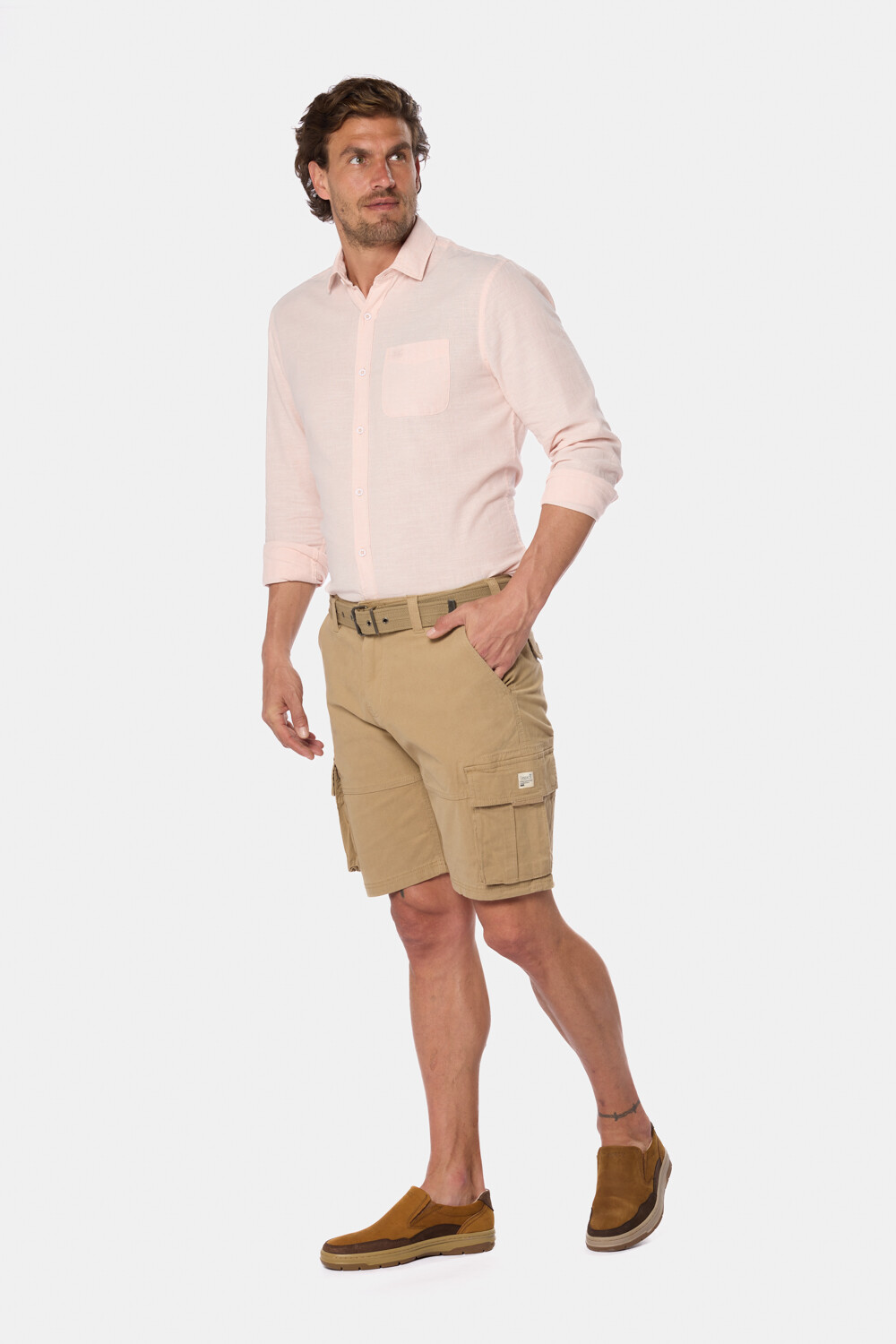 BERMUDA CARGO Beige